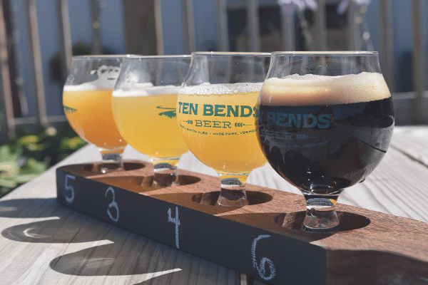 Ten Bends Beer, Hyde Park, VT