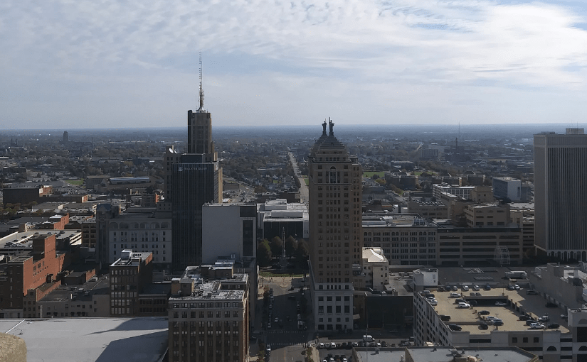 View of Buffalo from City Hall Observation Deck