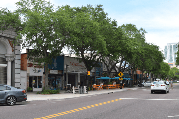 Central Avenue in St. Petersburg, Florida