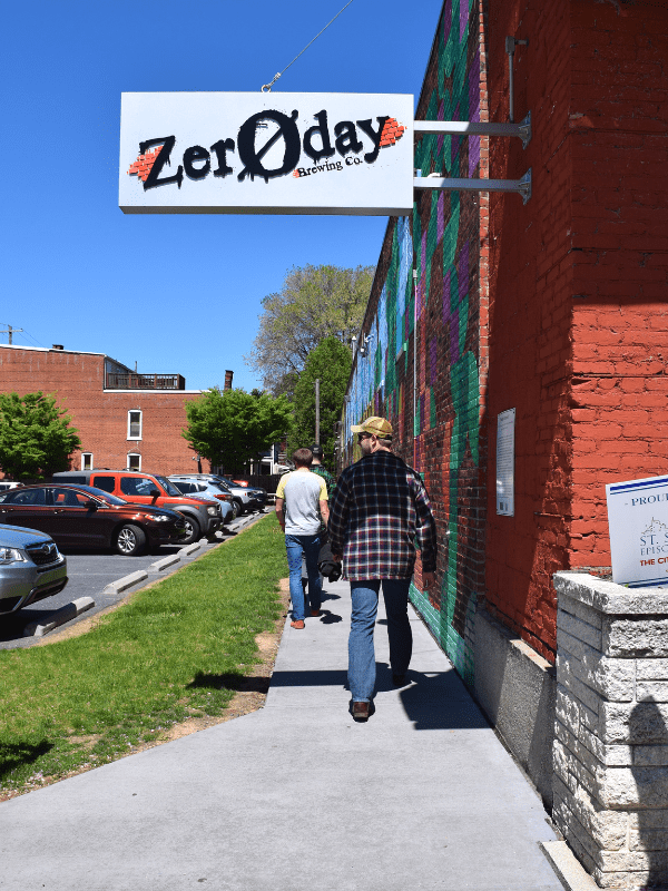 Walking into Zeroday Brewing
